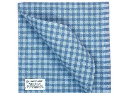 ZW7663-5409 Murano Carré 32ct Light/Dark Blue (85x50cm)