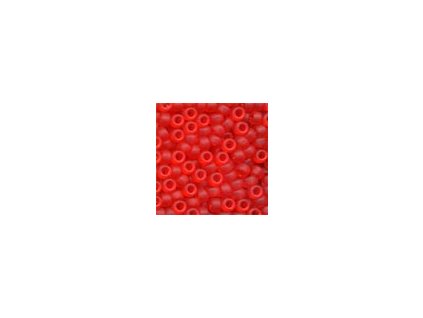 16617 Korálky - Frosted Red (5,2g)