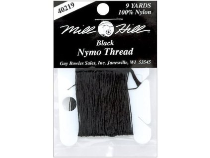 TSC-40219 Mill Hill Nymo Thread Black