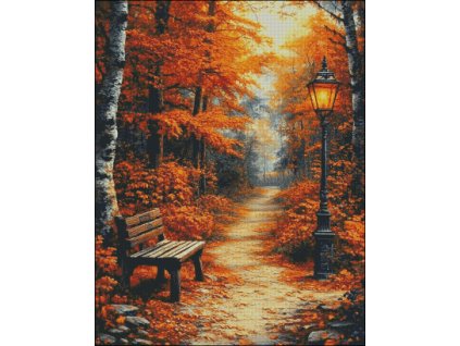 IND-031 Podzimní soumrak (Aida 18ct)