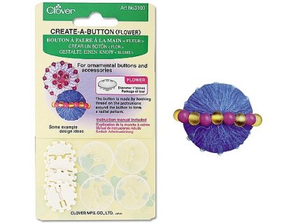 RT-CL3103 Pomůcka pro výrobu dekorativních knoflíků Clover