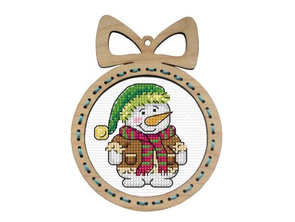 OR6673 Sněhuláček (včetně rámečku)