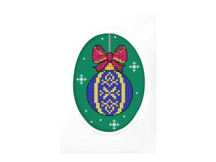 OR6302 Vánoční přání s kouličkou