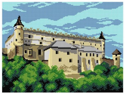 OR3584 Zvolenský hrad (30x40cm)