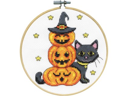 DW-7149 Kočka a dýně (včetně bubínku)