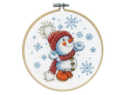 DW-7089 Sněhulák a sněhové vločky (včetně bubínku)