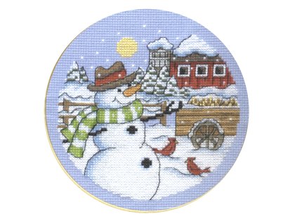 DW-7082 Sněhulák a zimní krajina (včetně bubínku)