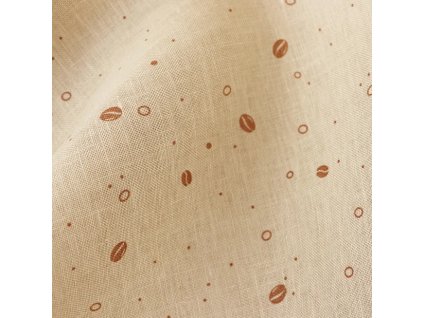 ZW3609-3239 Belfast 32ct Coffee (140x100cm)