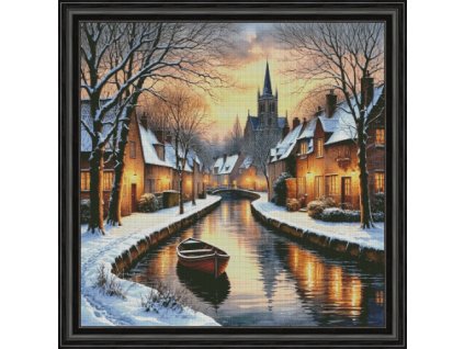 038 město v objetí zimy