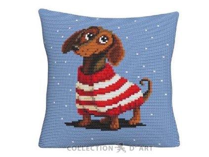 ADA5.509 Polštář s jezevčíkem