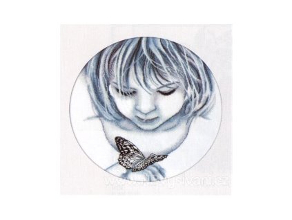 RT-M176 Děvčátko s motýlem