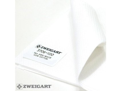 ZW3706-100 Aida 14ct White (110x100cm)