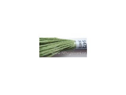 DMC S472(30472) Satin - Ultra Light Avocado Green (8m)