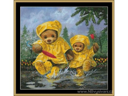 MS-JOBIN03 After The Downpour (Aida 18ct)