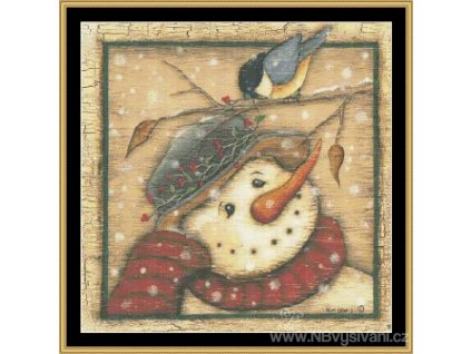 MS-KLW16 Snowman II (Aida 18ct)