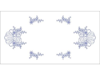 BE70037-PPO473 Konferenční dečka - plátno (85x45cm)