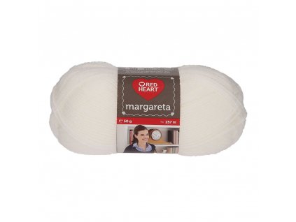 9809623-00208 Margareta 50g - bílá
