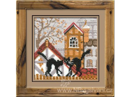 RIO-613 Kočky na střeše na podzim