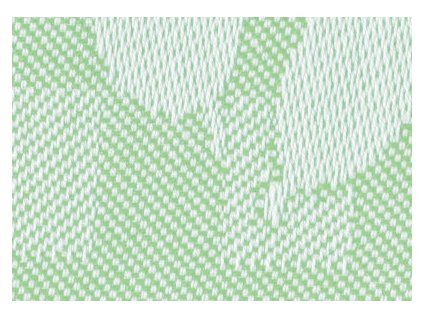 HOF7572-505 Kuchyňská utěrka - zelená (50x70cm)