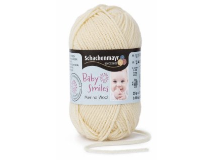9807396-00002 Baby Wool 25g - slonová kost