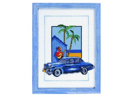 PER92-8128 Modrý pozdrav z Kuby