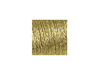 DMC380-D3852 Metalická příze Diamant - Dark Gold (35m)