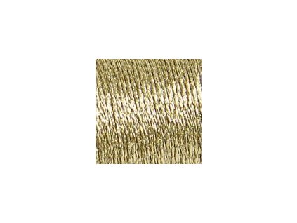 DMC380-D3821 Metalická příze Diamant - Light Gold (35m)
