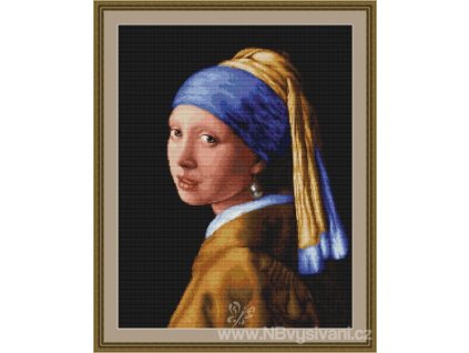 LUC-B467 Dívka s perlou