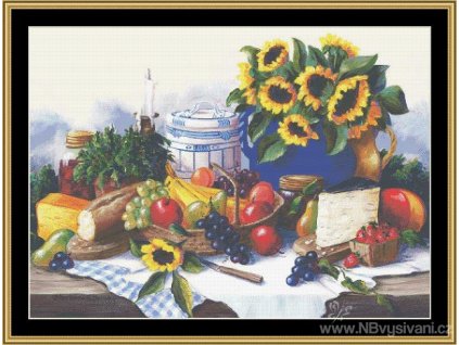 MS-BF125 Sunflower & Fruit (předloha)