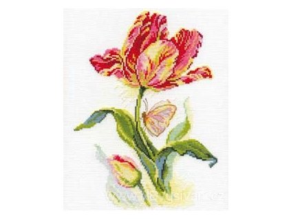 AL2-14 Tulipán a motýl