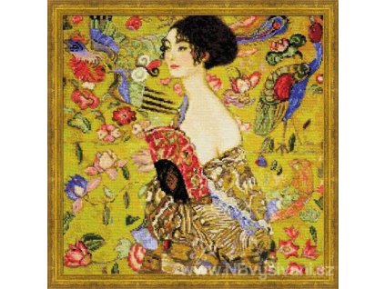 RIO-1226 Dáma s vějířem - Klimt