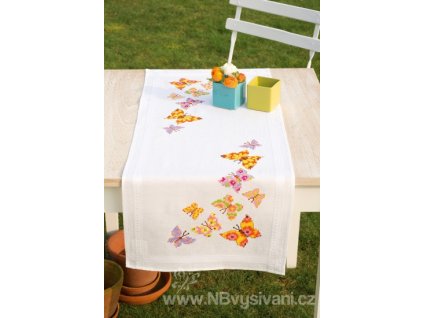 VE-PN0146936 Ubrus s motýlky (40x100cm)