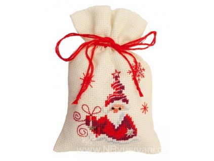 VE-PN0144326 Dekorační sáček - Santa s dárky