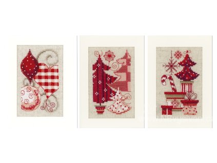 VE-PN0146572 Vánoční přání s obálkou (set 3ks)