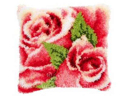VE-PN0146445 Polštářek s růžemi (tapico)
