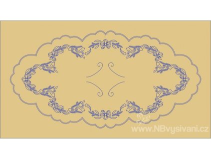BE70086-KTB133 Ubrus béžový tesilen (90x50cm)