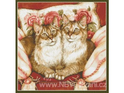 H-07-2609 Feline Sisters (předloha)