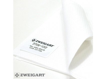 ZW3706-100 Aida 14ct White (55x50cm)