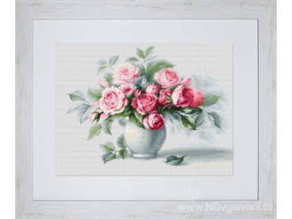 LUC-B2280 Váza s růžemi