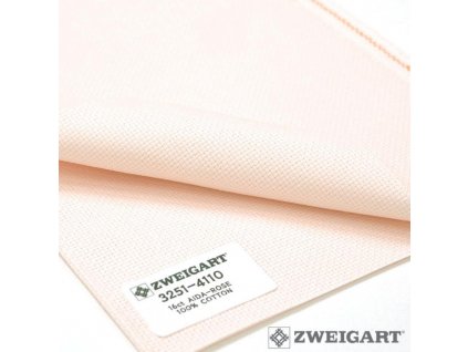 ZW3251-4110 Aida 16ct Blush Pink (110x100cm)