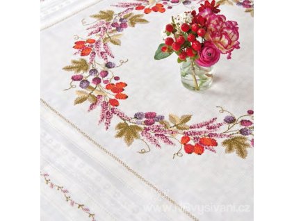 RICO-16238.50.21 Ubrus s vetkanou Aidou (90x90cm)