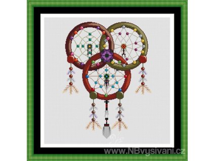 WKD - Trojkruh (Aida 18ct)