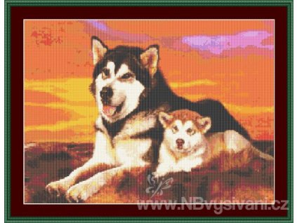 WKD - Husky (Aida 18ct)