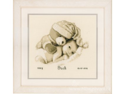 VE-PN0155574 Narozeninový sampler s medvídkem