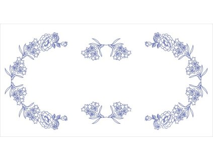 BE70037-PPO503 Konferenční dečka - plátno (85x45cm)