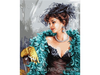 HU-AZ501 Pařížanka (gobelínový steh)