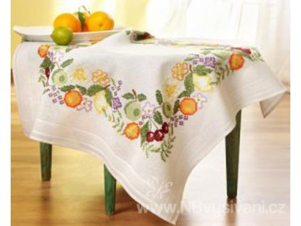 DUF1329V Ubrus - ovoce (80x80cm)