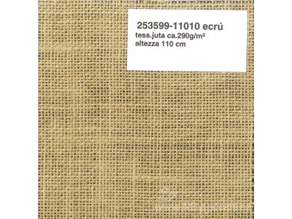 ST253599-11010 Přírodní Juta - pytlovina (110x100cm)