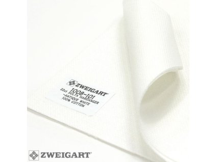 ZW1008-101 Sulta Hardanger 22ct Antique White (55x50cm)