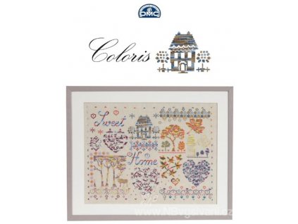 DMC15278/22 Předloha Coloris - Sweet Home